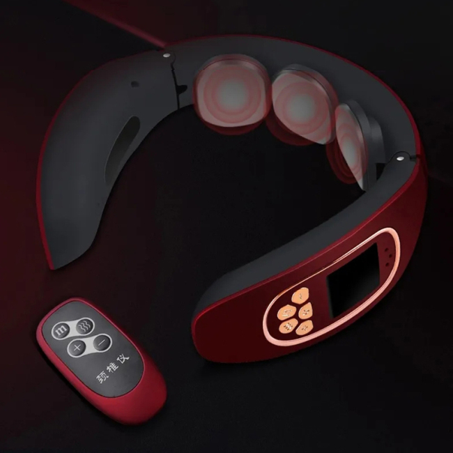 Mini Electric Pulse Neck Shiatsu Massager