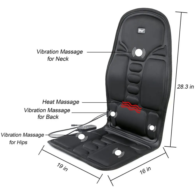 Cushion Vibration Car Seat Massager