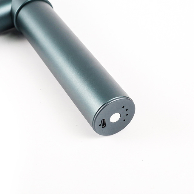 Long-handled deep back massage gun