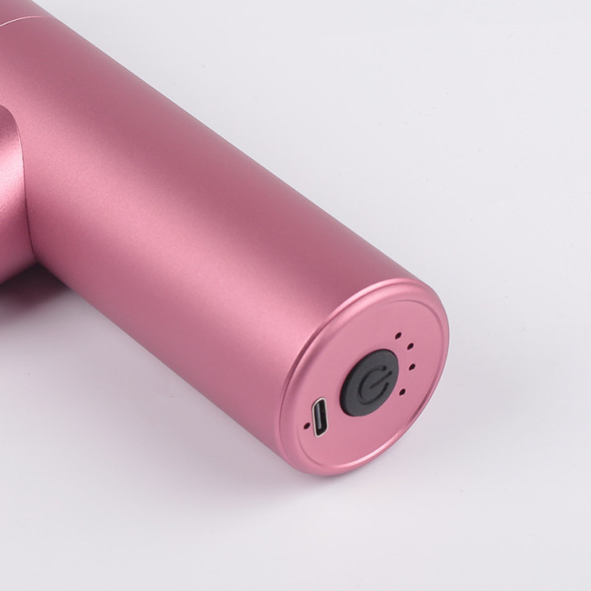 Long-handled deep back massage gun