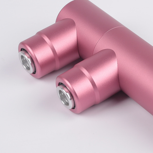 Long-handled deep back massage gun