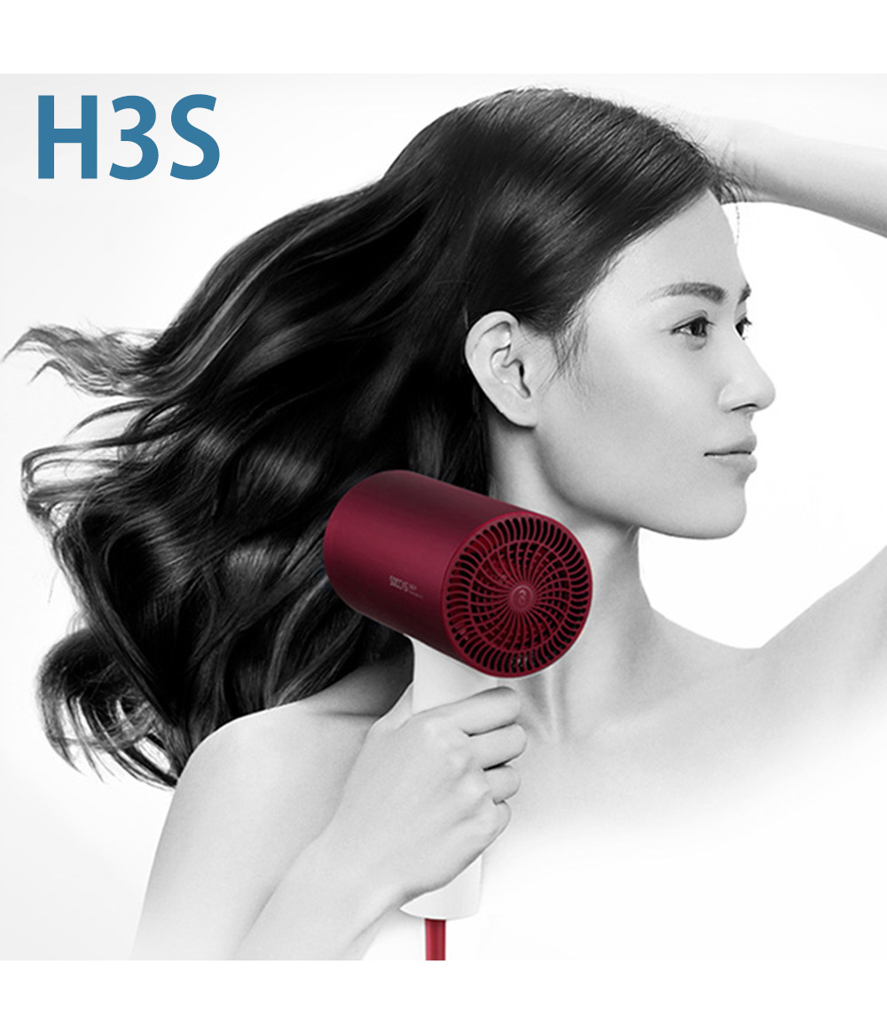 1800W Xiaomi Mijia Soocas Hair Dryer  Portable Negative Lons Quick-drying 1800W Anti-scalding Nozzle Design for Household