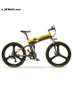 LANKELEISI XT750 400 Вт, 26 дюймов, складной электрический велосипед с усилителем мощности, 35 км / ч, диапазон 70-90 км, 48 В, 10.4 Ач, E-bike, IP54, водонепроницаемый, НАЛИЧИЕ Бесплатная доставка