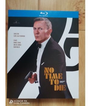 (2021) auténtico 007: No hay tiempo para morir Blu-ray + DVD 1-Disc