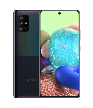 2020 Nouvelle arrivée Samsung Galaxy A71 5G SM-A7160 6.7 pouces (angle droit) Écran Super AMOLED Plus, 64MP Quad Camera Exynos 980 Octa core 8GB RAM 128GB 5G Smartphone