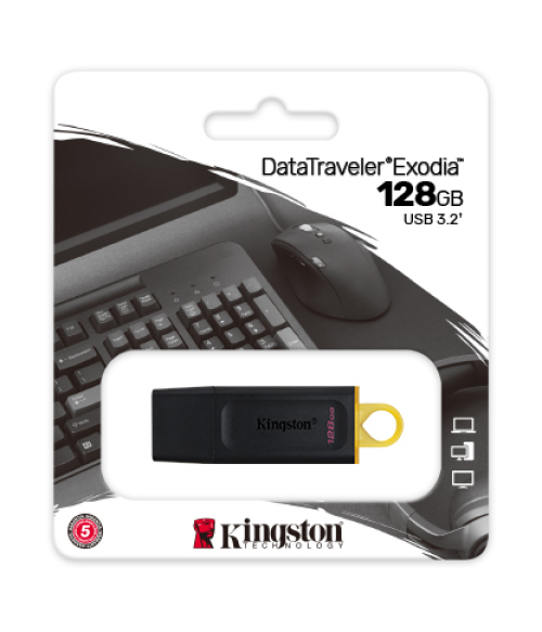 Original (Kingston) 128GB USB3.2 Gen 1 U Disk DTX Large Capacity High Speed U Disk BRAND NEW FACTORY SEALED