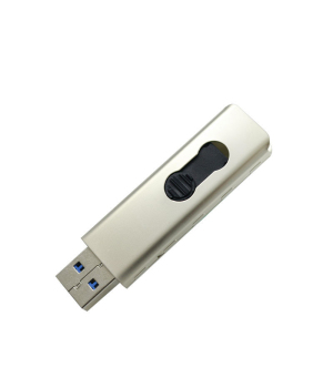 Clé USB d'origine (HP) 64G USB3.1 X796w champagne or conception rétractable de bureau d'affaires à grande vitesse, sûre et étanche, clé USB pour ordinateur portable