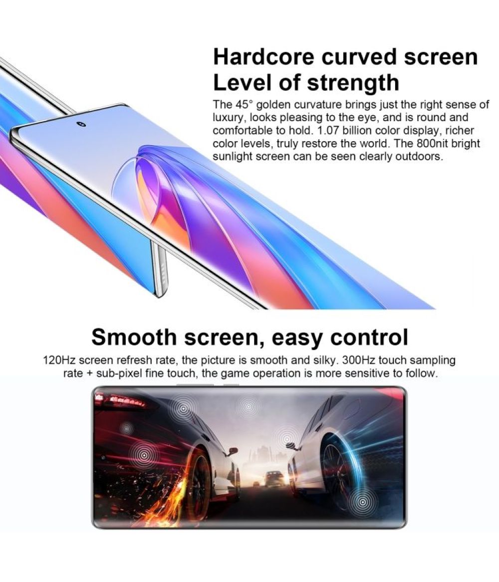 2022 Original HONOR X40 5G dual card full netcom 120Hz 6.67inch OLED curved screen 5100mAh 5G Snapdragon695 50MP Camera Android 12 40W Fast Charge