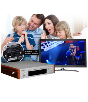 DV525 DVD-плеер DVD Mini EVD VCD DVD CD-плеер, видеоплеер караоке Интерфейс USB Воспроизведение HD Коаксиальный / оптический / RCA / HDMI / S-Video выходы