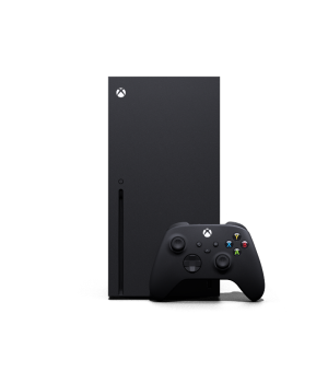 La nuova console per videogiochi Xbox Series X da 1 TB di Microsoft per la casa TV console di gioco per polli con manico nero