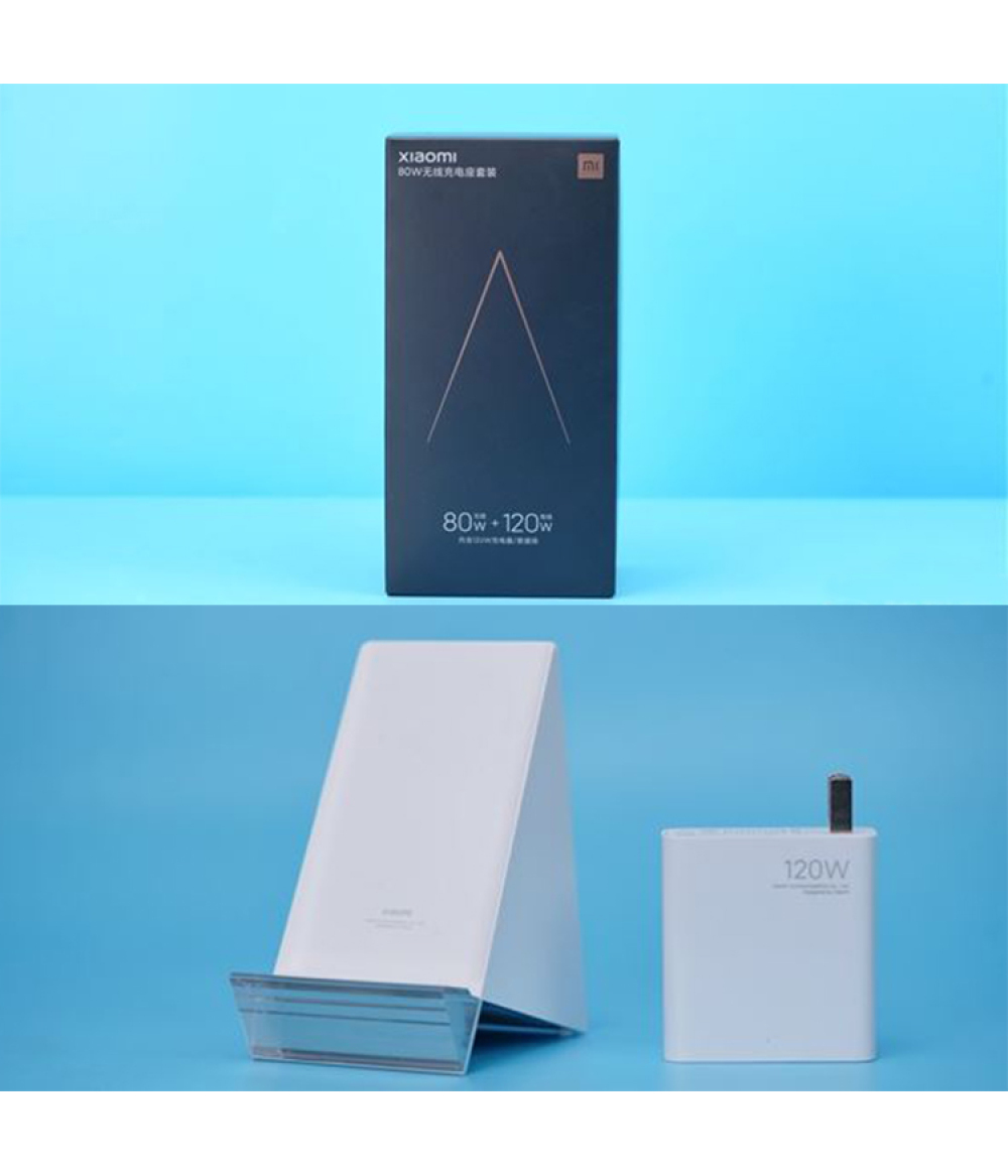 Xiaomi 80W Wireless Charging Stand Set Sailing shape/Free charging horizontally and vertically/Intelligent temperature control