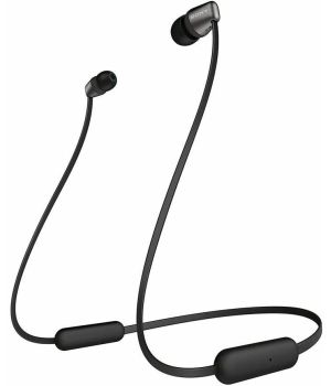 NAGELNEU Sony WI-C310 Drahtlose In-Ear-Kopfhörer Schwarz Binaural Sport Laufen Handy Computer Hängen Ohr Headset Anwendbar auf Apple Huawei Android Lange Akkulaufzeit