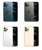 2020 Nuevo iPhone 12 Pro Garantía genuina + Producto nuevo Panel de super porcelana Pantalla Super Retina XDR de 6.1 pulgadas y 512 GB A14 Bionic iOS 14 Teléfono inteligente Siri