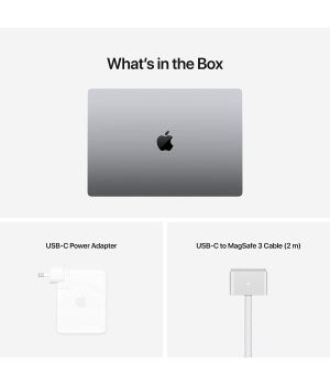 Nueva llegada 2021 Apple MacBook Pro (16 pulgadas, chip Apple M1 Pro con CPU de 10 núcleos y GPU de 16 núcleos, 16 GB de RAM, 512 GB de SSD) Versión en chino portátil