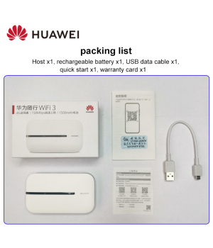 New Arrival Huawei 4G Router Mobile WIFI 3 E5576-855 Black Lte Hotspot Network Devices Repeater 