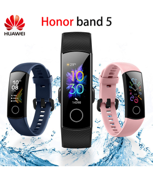 Original Huawei Honor Band 5 Touchscreen Schwimmoximeter Touchscreen Magische Farbe Schwimmen Herzfrequenz Detect Sleep Nap Honor Band 5 Smart Armband
