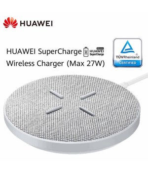 Huawei CP61 Chargeur sans fil Super Chargeur (Max 27W) Prise en charge d'Android IOS Wireless QI Support