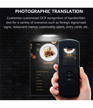 FLYTEK Easy Trans 2.0 Übersetzer 59 Sprachen AI Übersetzer 13Mp Kamera