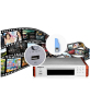 Lecteur DVD DV525 DVD Mini EVD VCD Lecteur CD DVD, lecteur vidéo karaoké Interface USB Lecture HD Coaxial / Optique / RCA / HDMI / S-Vidéo