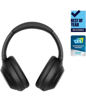 WH-1000XM4 high-resolution head-mounted wireless noise canceling stereo headset black The newly upgraded HD noise reduction processor QN1, adjustable digital noise reduction, intelligent pick-free dialogue, about 30 hours of long-lasting battery life 