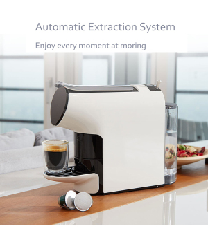 Máquina de café inteligente Xiaomi MIJIA SCISHARE, máquina de café de 9 niveles, preestablecida, compatible con cápsulas multimarca