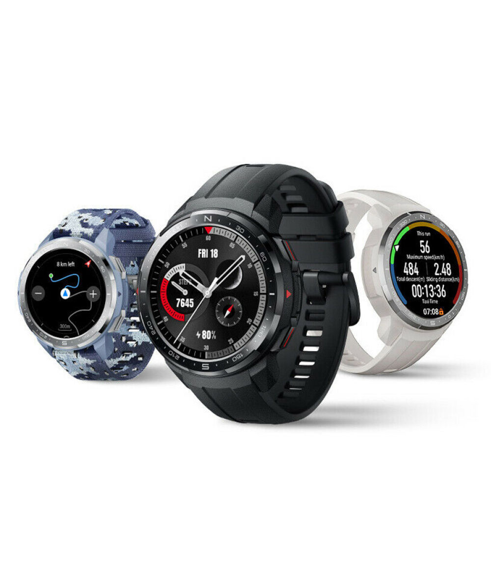 Huawei HONOR Watch GS Pro Smart Watch 25 Tage Akkulaufzeit 103 Sportmodi 14 Militärvorschriften Smart Voice Bluetooth-Anruf 50 Meter Wasserdichtigkeit Herzfrequenz Schlaf Blutsauerstoff GPS