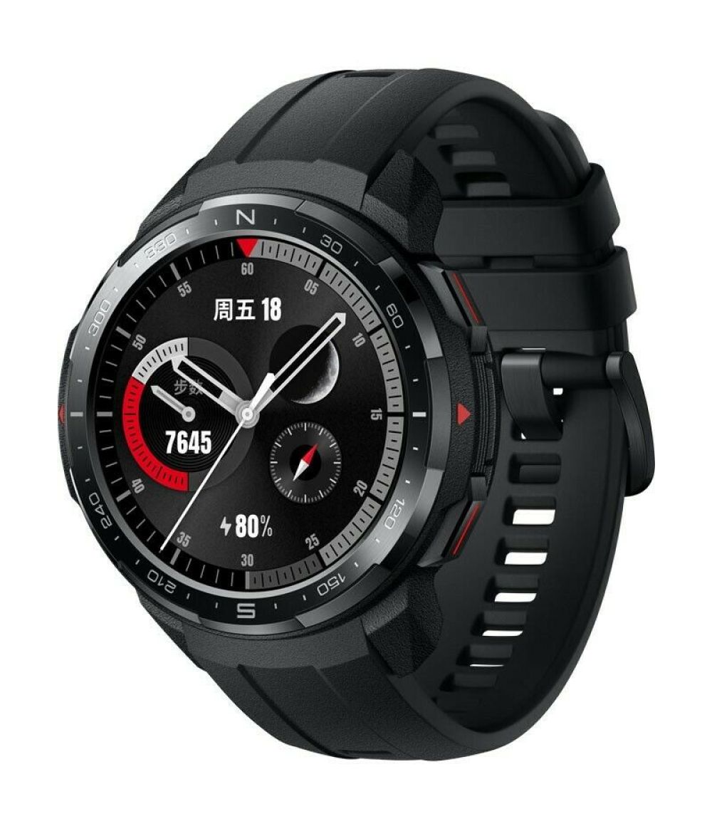 Huawei HONOR Watch GS Pro Smart Watch 25 días de duración de la batería 103 modos deportivos 14 regulaciones militares Voz inteligente Llamada Bluetooth Resistencia al agua de 50 metros Frecuencia cardíaca Sueño Oxígeno en sangre GPS