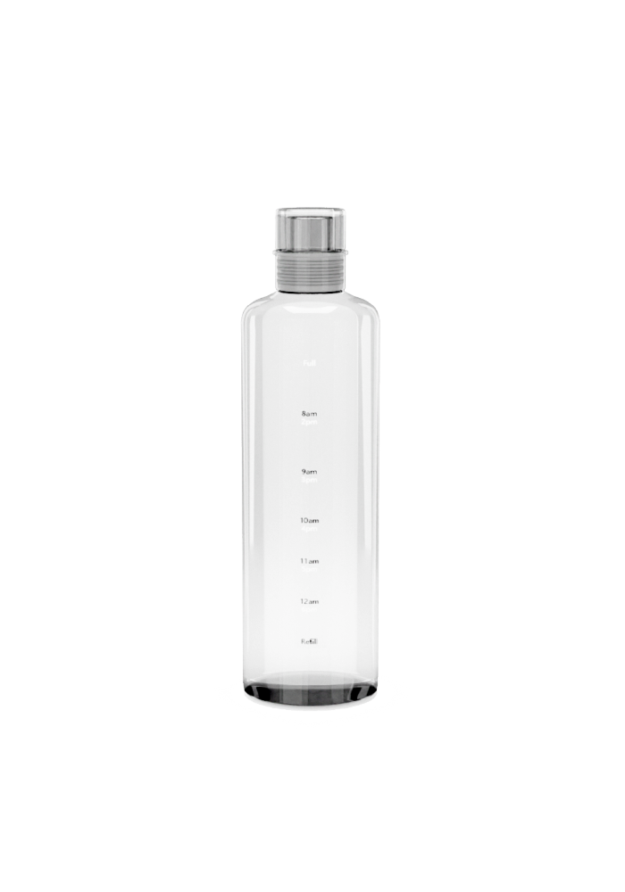 Personalized drink container stylish transparent water bottle fruit infuser water bottle diffuser water bottles with scale