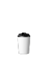 12oz Standard Mouth Bottle with Lid Powder Coated 304 Stainless Steel Bottle Double Wall Vacuum Flask Insulated Sports Thermos