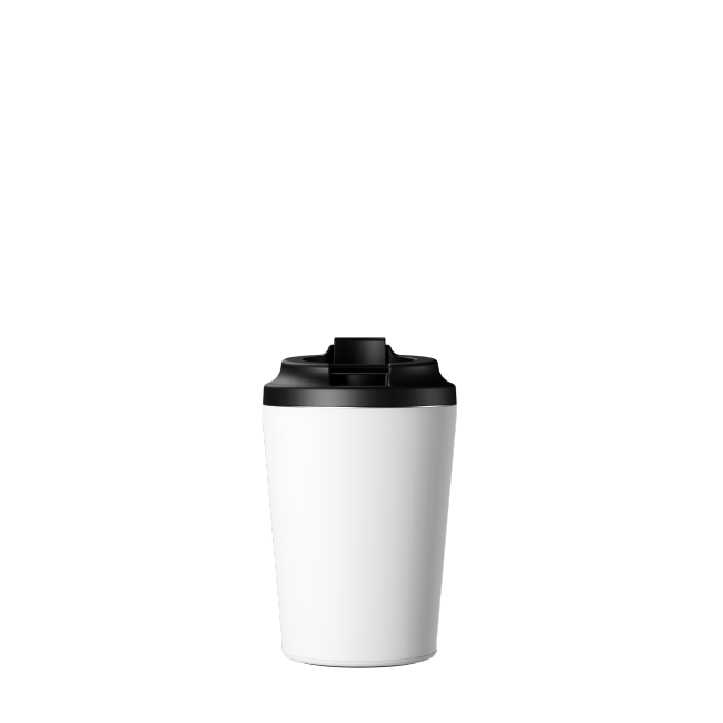 12oz Standard Mouth Bottle with Lid Powder Coated 304 Stainless Steel Bottle Double Wall Vacuum Flask Insulated Sports Thermos