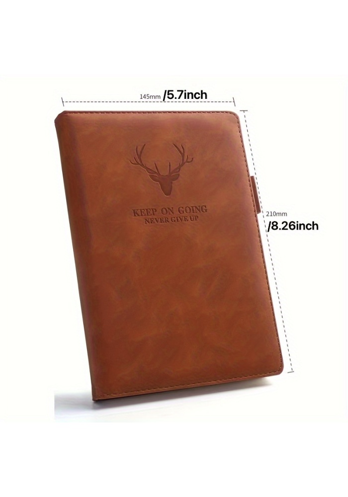A5 Multiple Color Options PU Journal HardCover Notebook with Elastic Pen Holder