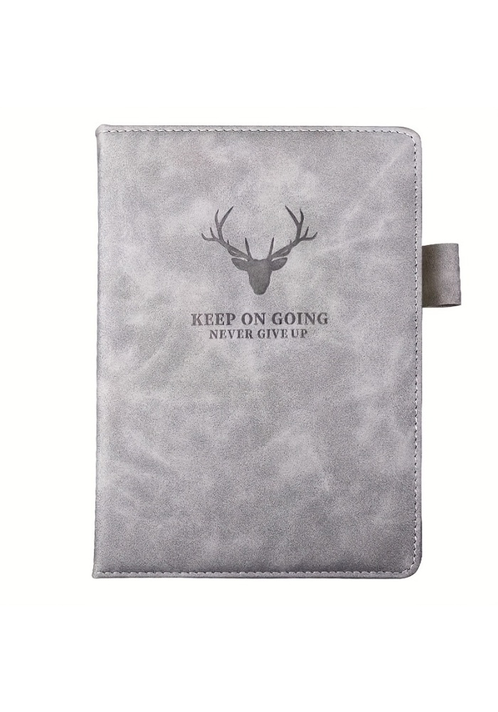 A5 Multiple Color Options PU Journal HardCover Notebook with Elastic Pen Holder