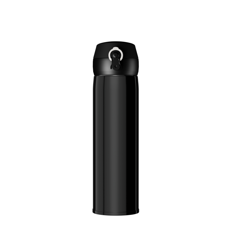 Custom logo Stainless Steel Bounce Cup Vacuum Flasks Thermos Travel Portable Sport Water Bottles