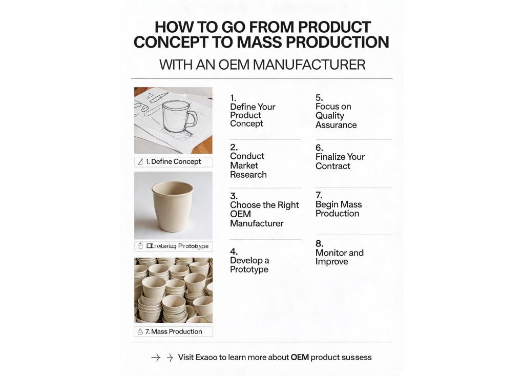 How to go from product concept to mass production with an OEM manufacturer?