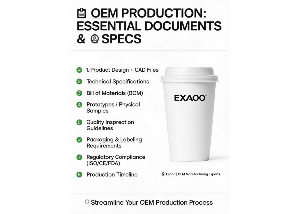 What documents and specifications are needed to start an OEM production project?