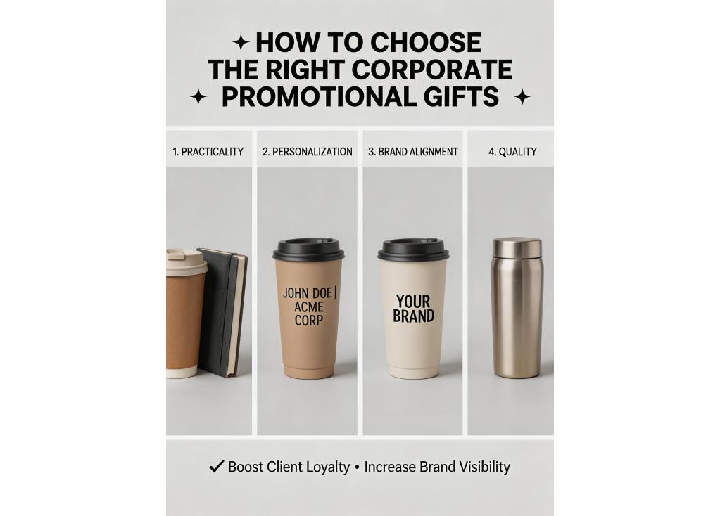 How to choose the right corporate promotional gifts for business clients?