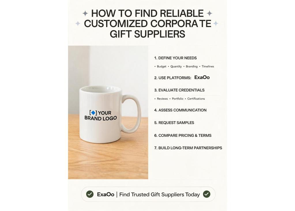 How to find reliable suppliers for customized corporate gifts?