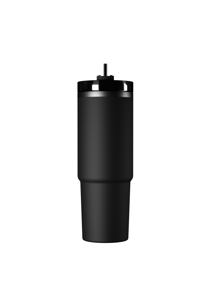 30oz Stainless Steel Travel Tumbler with Straw