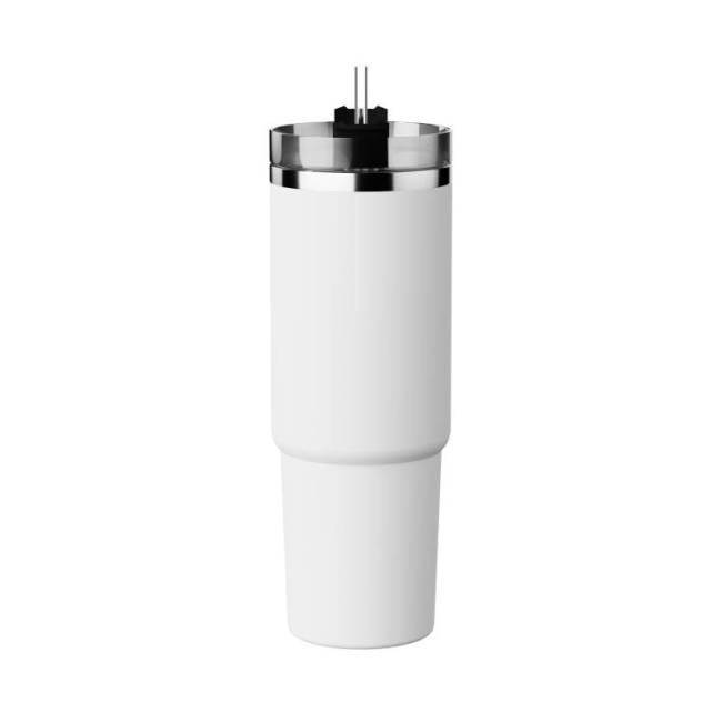 30oz Stainless Steel Travel Tumbler with Straw