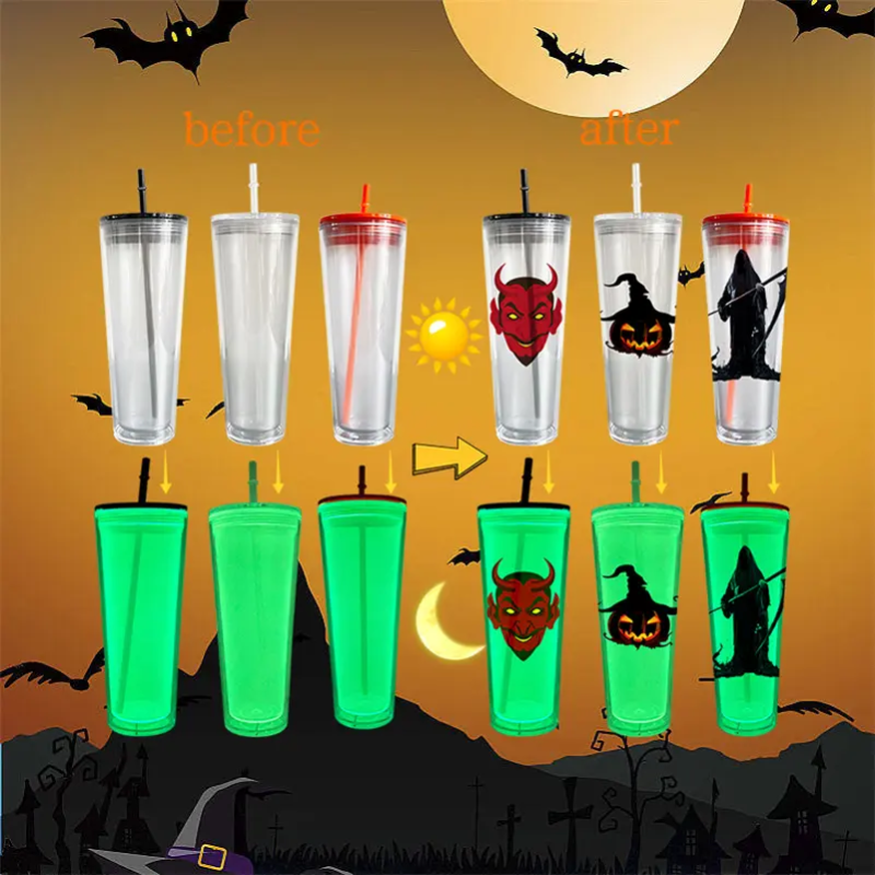  Double Wall Plastic Clear Reusable Cups 