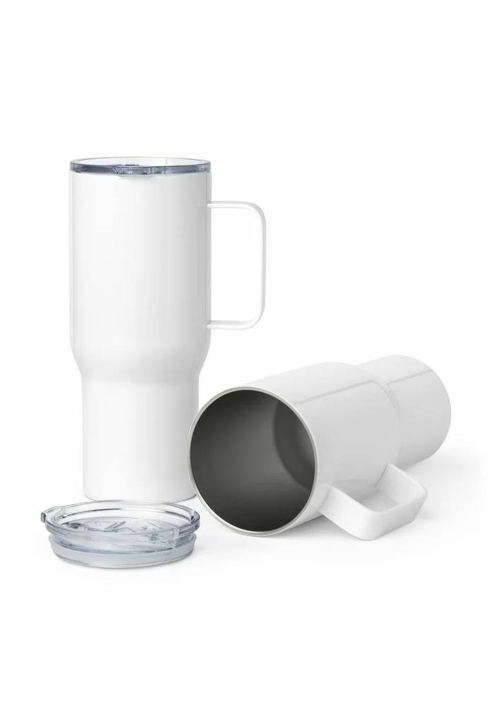 Travel Mug with a Handle