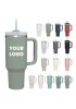 Hot Sale Large Capacity Stainless Steel Straw Water Bottle 40 oz Tumbler with Handle and Straw