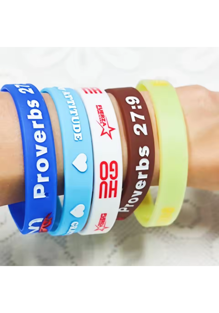 Printed Silicone Wristband