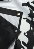 Custom Printed Polyester World Map Banner with Grommets