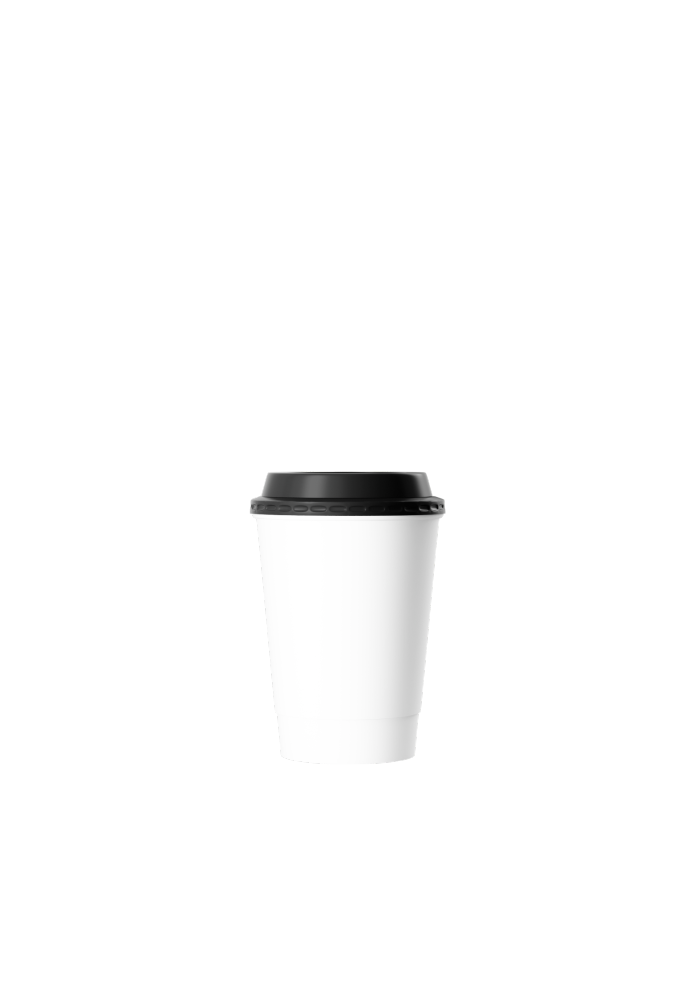 Custom Logo 12 oz Biodegradable Kraft Coffee Cup 500ml Volume Gold Foil Embossed Double Wall Single Paper Paper Craft