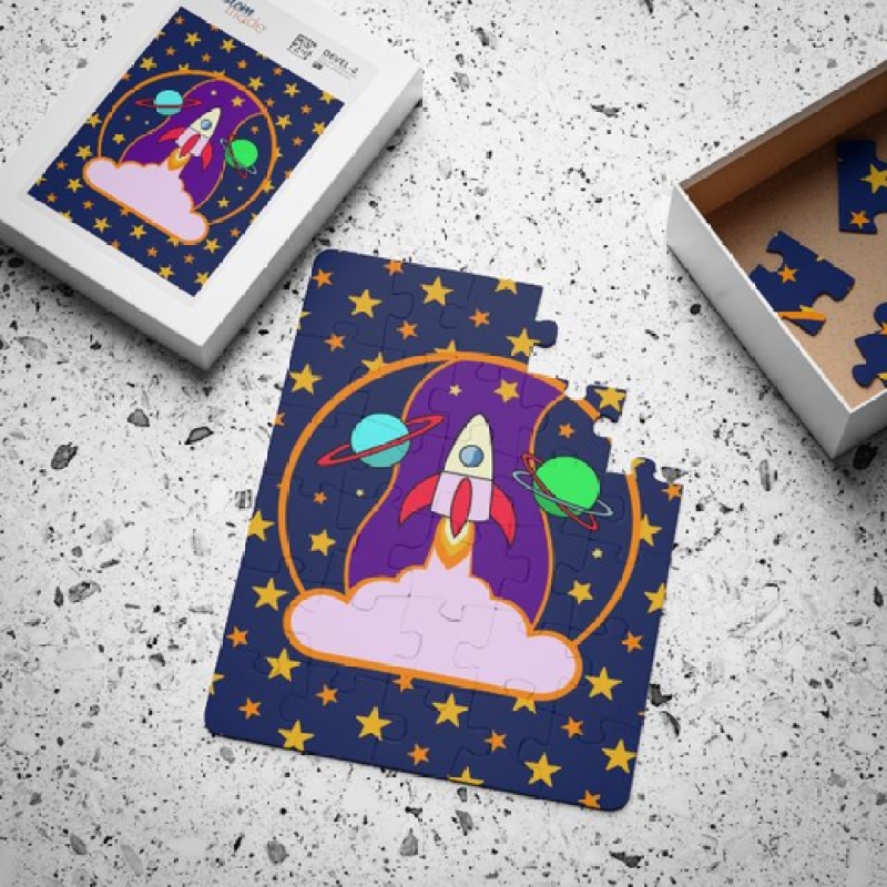 Wooden Educational Puzzle for Kids (30 Pieces)