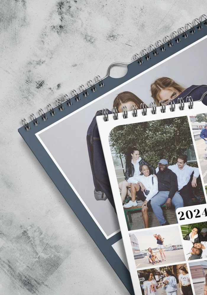 A4 Vertical Wall Calendar with Custom Printing