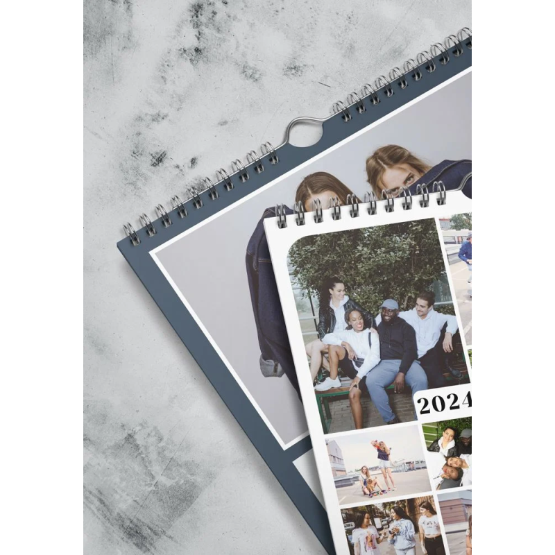 A4 Vertical Wall Calendar with Custom Printing