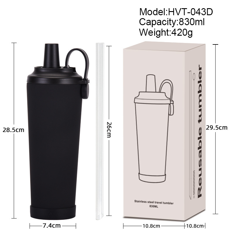 Portable Magnetic Handle Stainless Steel Cup