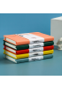Colorful PU Cover Lined Notebook (A5)